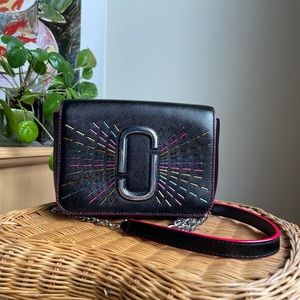 Marc Jacobs Confetti Leather Hip Shot Belt Bag